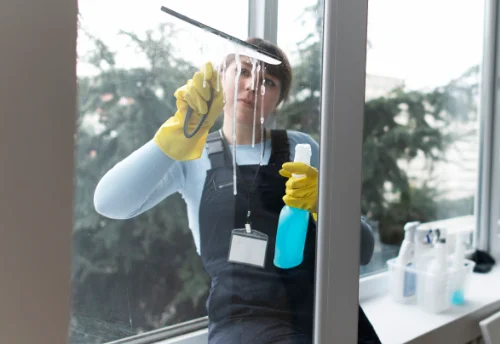 Nettoyage de vitres intérieures et extérieures à Ménil-Hermei
